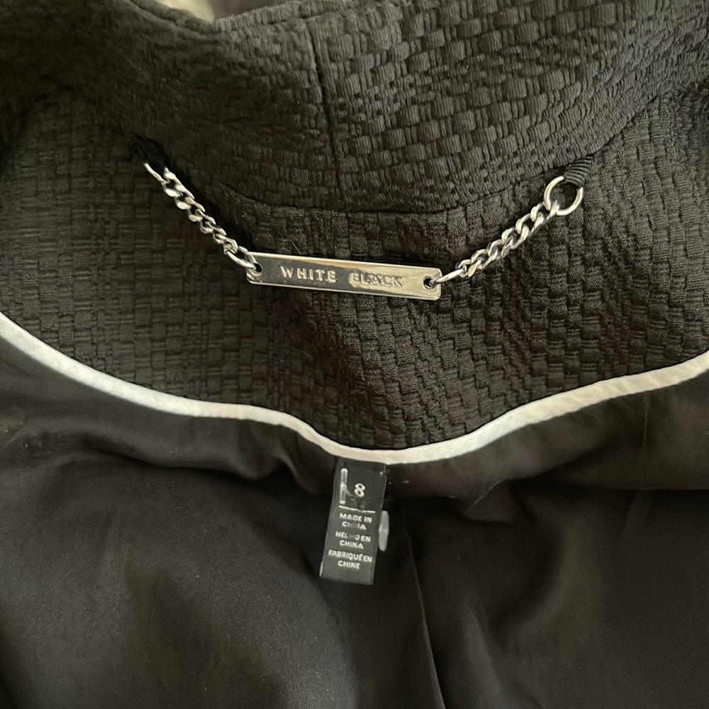 White House Black Market black open blazer - Picture 5 of 10